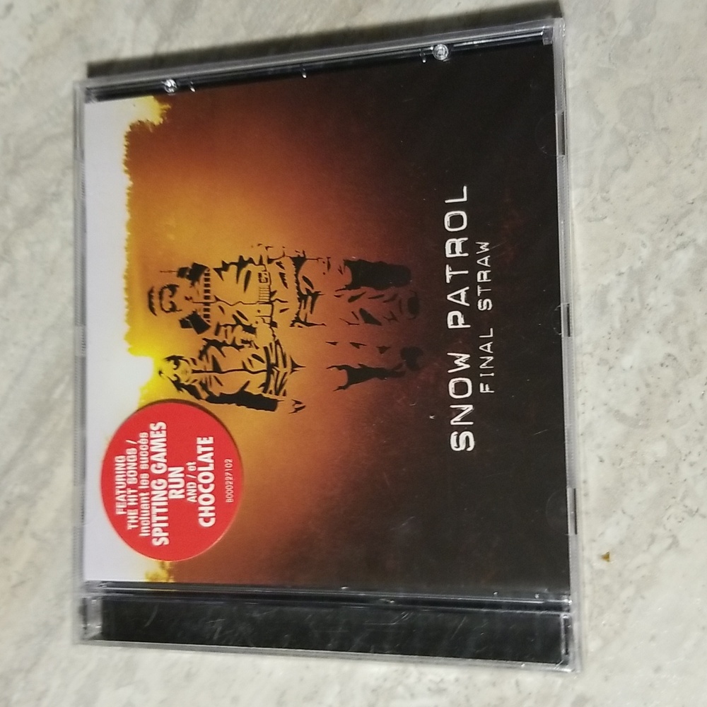 Sealed Snow Patrol cd Final straw